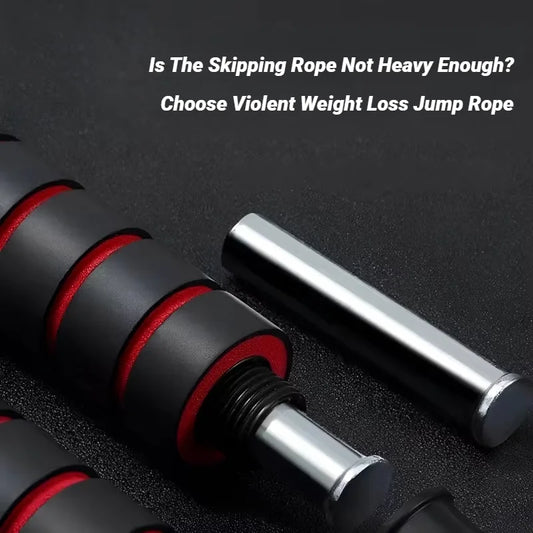 Adjustable speed jump rope with ergonomic handles