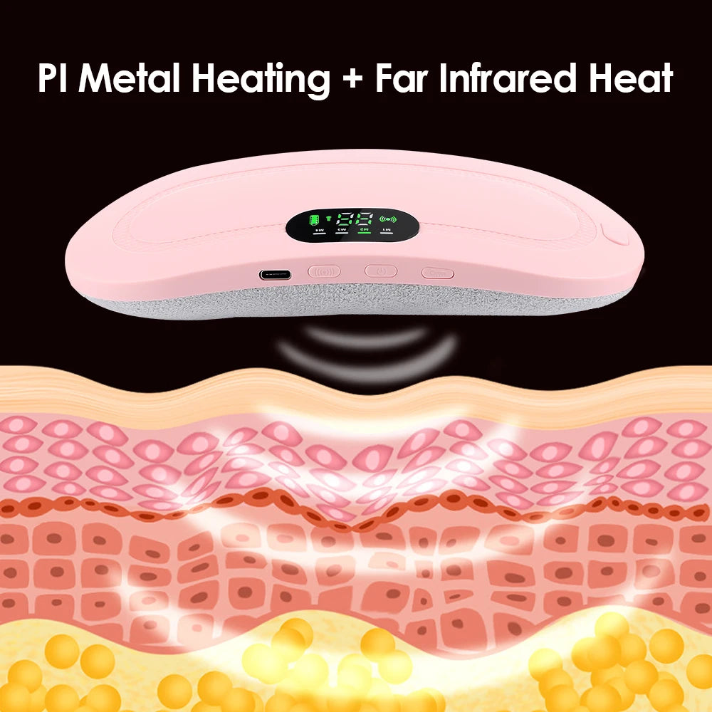 Heated Massage Warming Belt Menstrual Period Discomfort