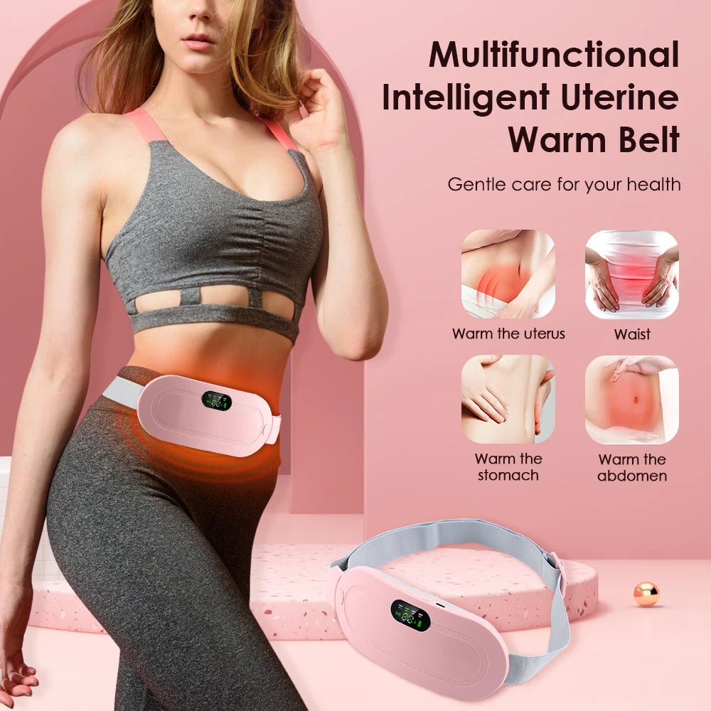 Heated Massage Warming Belt Menstrual Period Discomfort
