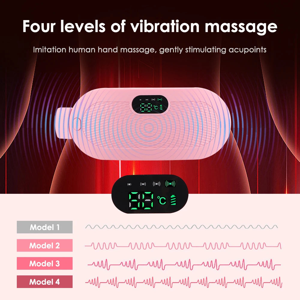 Heated Massage Warming Belt Menstrual Period Discomfort