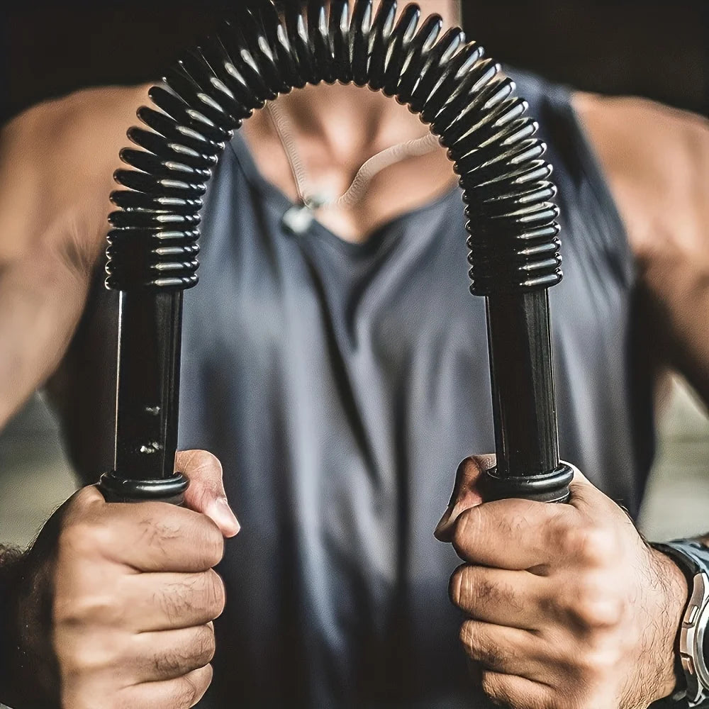 High resistance spring bar for chest and arms